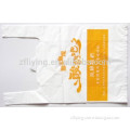 Biodegradable t-shirt packaging bag for packing toys,food